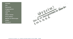 Desktop Screenshot of geheimprojekte.at